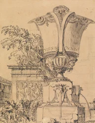 Conception pour une fontaine dans un parc